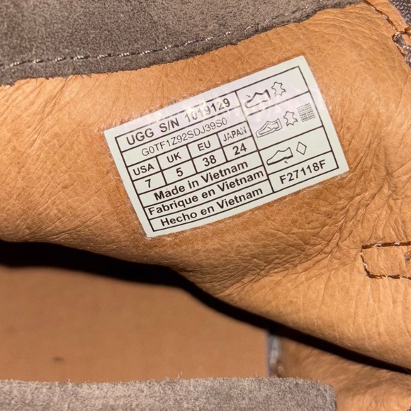 Ugg Reid Slate Ankle Boots women’s size 7 - Picture 10 of 10